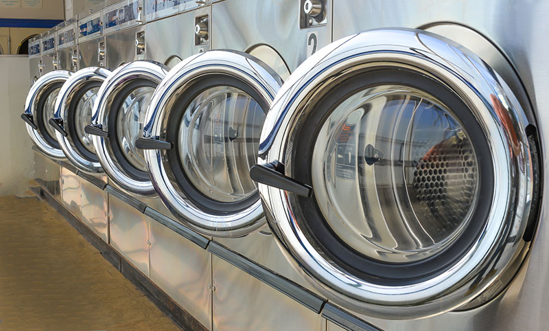 Washing Machines at Laundromat